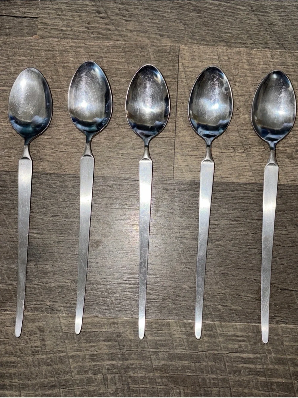 SRI Stanley Roberts SIENNA 5 Teaspoons 7” Japan Stainless Flatware